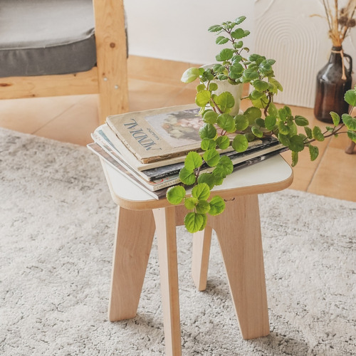 Imagen 4 de 9 de Banquetas De Madera 2 Unidades/ Deco De Diseño Envío Gratis