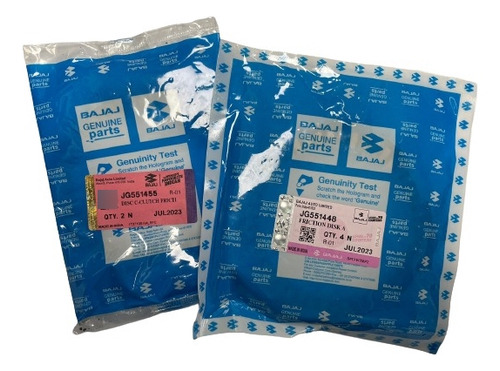 Kit Discos Embrague Original Bajaj Ns200