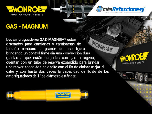 Amortiguador Gas-magnum Gas Izq/der Tras Pb300 Van 74 Monroe