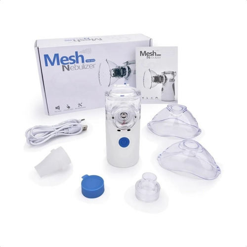 Nebulizador Portátil Niños Adultos Mesh Inhalador Carga Usb