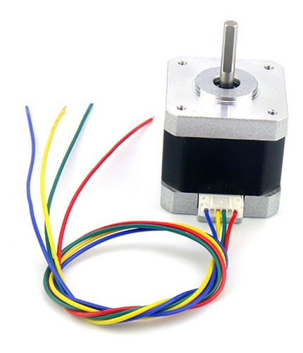 Imagen 4 de 10 de Motor Paso A Paso Nema 17 17hs4401 1.7 A Cnc 3d Robótica