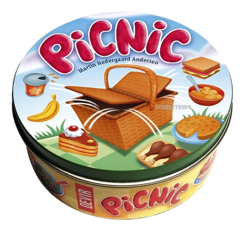 Picnic Devir Español Juego De Mesa Scarlet Kids