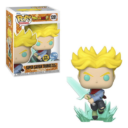 Funko Pop! Dragon Ball Sup. Saiyan Trunks With Sword # 1281 