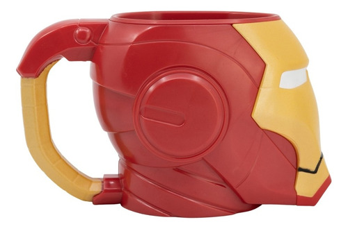 Taza Plastica Infantil Ps 3d 210 Ml Iron Man Avengers Marvel