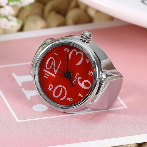 Anillo Funcional Reloj, Mxtmu-002, 2pzas, Unitalla, Ancho De