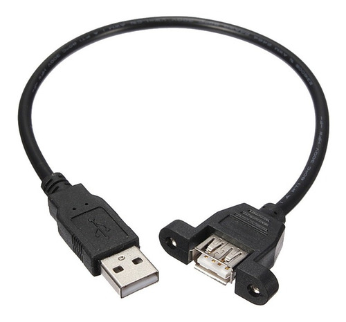 Cable Usb Tipo A Macho Hembra Panel Chasis Extensor [ Max ]