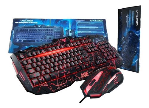 Combo Gamer Teclado + Mouse V100 - Prophone