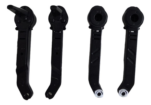 4x Drone Motor Arm Set Piezas De Reparación Brazos De Negro