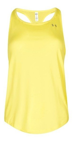 T-shirt Dama Under Armour Poliester Amarillo