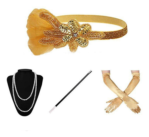 (b) Accesorios Para Disfraz De Gatsby De Los Años 20 Para Mu