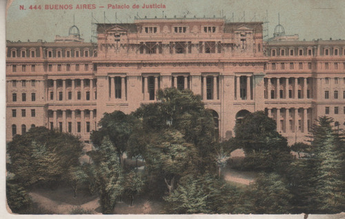 Antigua Postal De Buenos Aires - Palacio De Justicia (Usado)