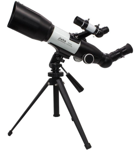 Telescópio Astronômico Terrestre E Celeste 350x60mm Tripé