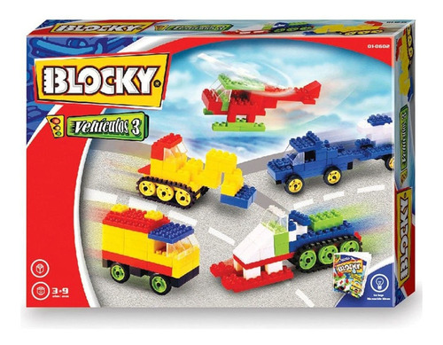 Blocky Vehiculos 140 Piezas 