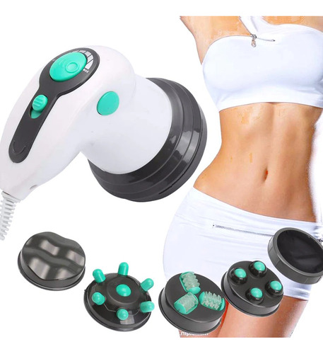 Masajeador Profesional Anticelulitis Infrarrojo 4 En 1 Calor