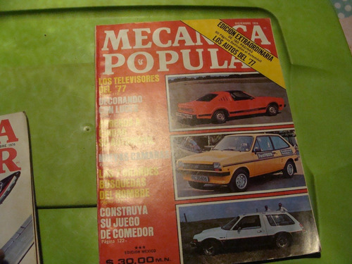 Mecanica Popular , Los Autos Del 77
