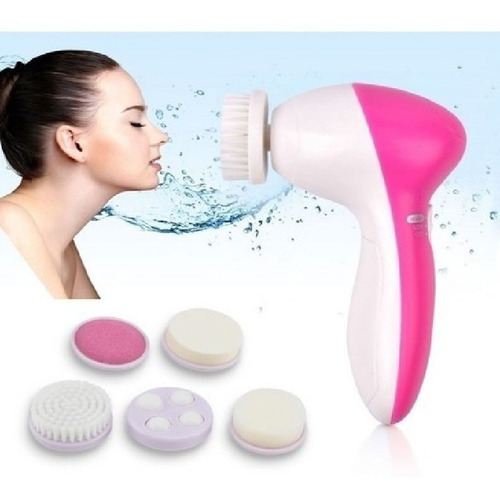 Imagen 2 de 3 de Cepillo Masajeador Facial 5en1 - Unidad a $11900