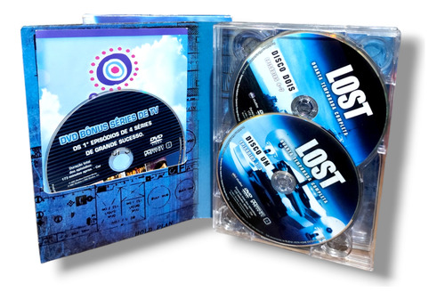 Box Dvd Lost Temporada 4 Completa Dublado - Original (Usado)