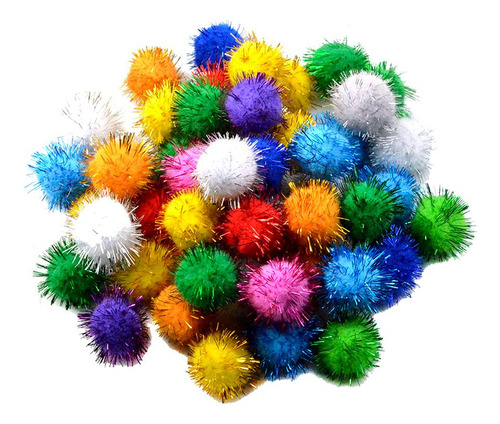 50pcs Glitter Shiny Kitten Cat Toys Diy Manualidades De
