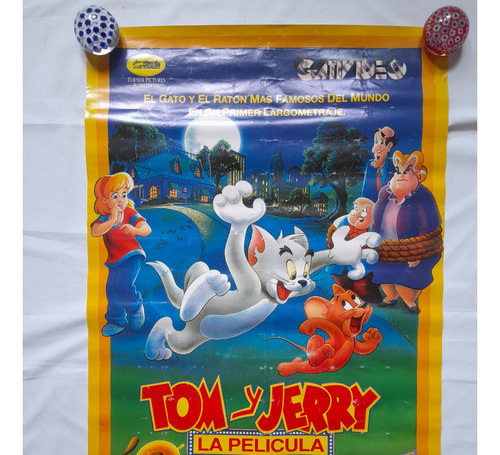 Poster Afiche Cine Pelicula Tom Y Jerry