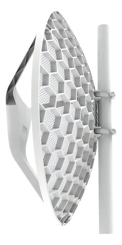 Router Antena Cpe Mikrotik Rblhg-2nd 2.4ghz 18dbi 8km Color Blanco