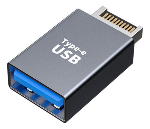 -e Conversor Macho A Usb Hembra, Cabezal De Panel Frontal Us