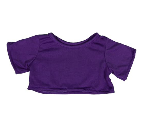 Conjunto Camiseta Morada Para Peluche 14 -18 