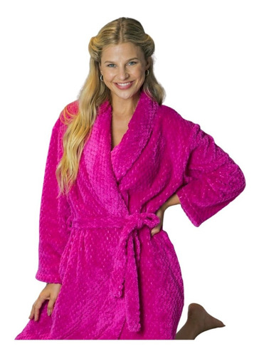 Bata Mujer Fleece Peluche Labrada Bianca Secreta Art. 21501