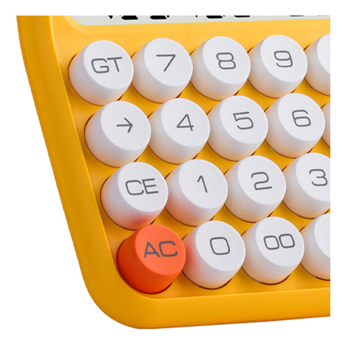 Calculadora De Tela Lcd De 12 Dígitos Com Botão Grande Padrã