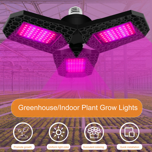 Lámpara De Crecimiento Led Roja Para Plantas Y Luces De Cult