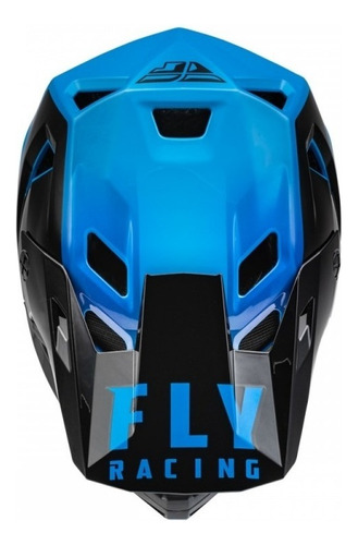 Casco Integral Fly Racing Rayce Mtb Color Matte Blue/black Talla Talla M (57-58 Cm)