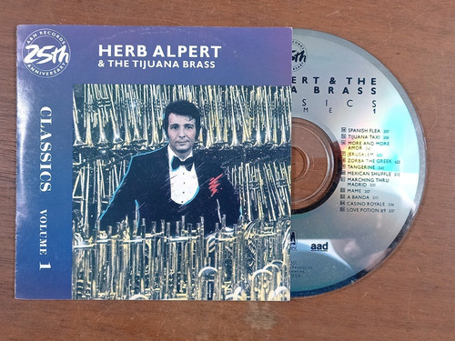 Cd Herb Alpert & The Tijuana Brass - Classics (1987) Usa R5