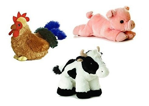 Paquete De Animales De Peluche Aurora Farm Paquete De Animal