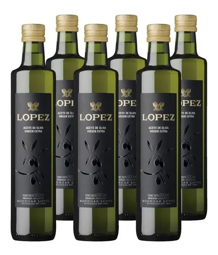 comprar Aceite De Oliva López Extra Virgen Botella Caja 6un 500ml