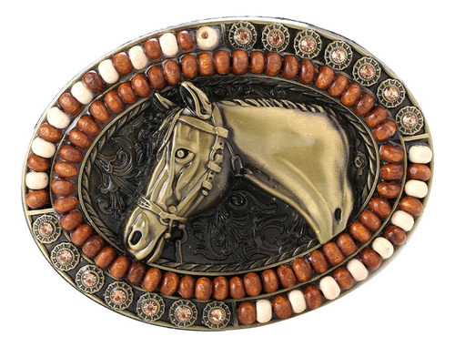 Hebilla De Cinturón Retro Aleación Clásica Vaquero