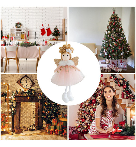 Colgante De Muñeca De Árbol De Navidad Adornos De Árbol De N