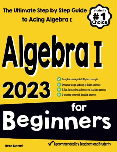 Book : Algebra I For Beginners The Ultimate Step By Step...