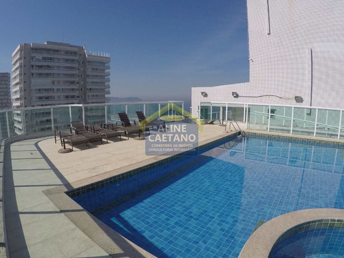 Apto Maravilhoso, Frente Mar, Mobiliado..3 Vagas Demarcadas!!! - Vant4786