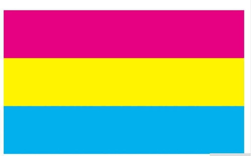 Bandera Lgbt  Pansexual 90 X 60 Cm