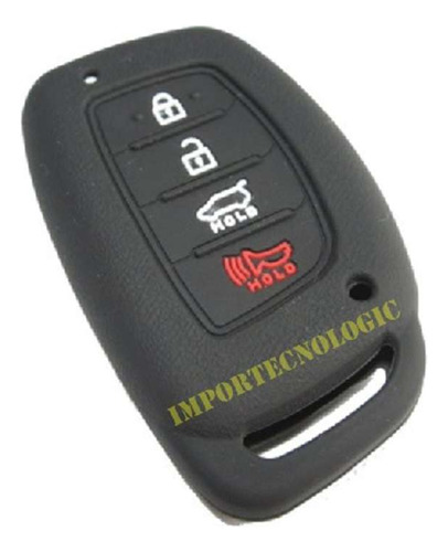 Forro Protector Para Control Alarma Hyundai 4 Botones
