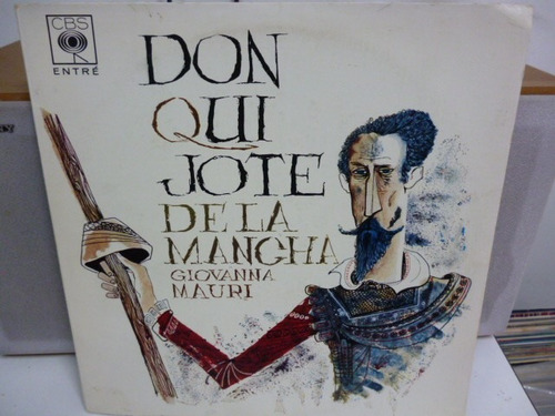 Giovanna Mauri Don Quijote De La Mancha Vinilo Arg Promo