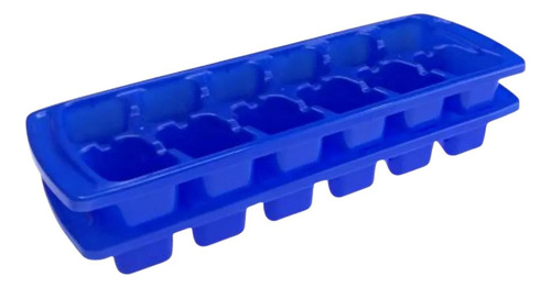 Juego 4 Moldes Para Cubitos De Hielo Plastico Flexible