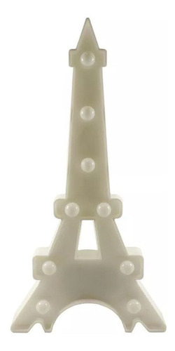 Luminária De Led Pilha Torre Eiffel Paris Berkat Sku 22191