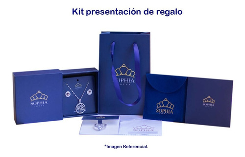 Imagen 2 de 8 de Collar Con Colgante Plata 925 Corazón Circones Elegante