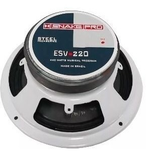 Kit Com 2 Falantes Médio Grave Snake Pro 6 Pol Esv 220 Rms
