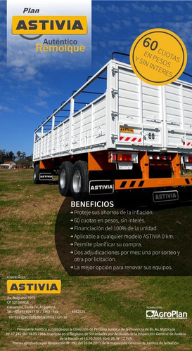 Imagen 14 de 14 de Semirremolque B V Astivia (2+1) 14.5m - 0 Km .anticipo..de