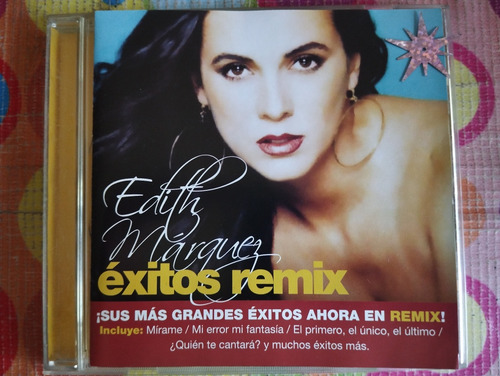 Edith Márquez Cd Exitos Remix V (Usado)
