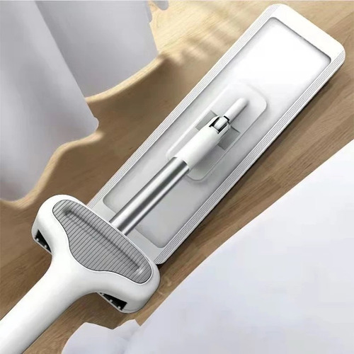 Trapeador Microfibra Plano Auto Exprime Mechudo Compacto Mop