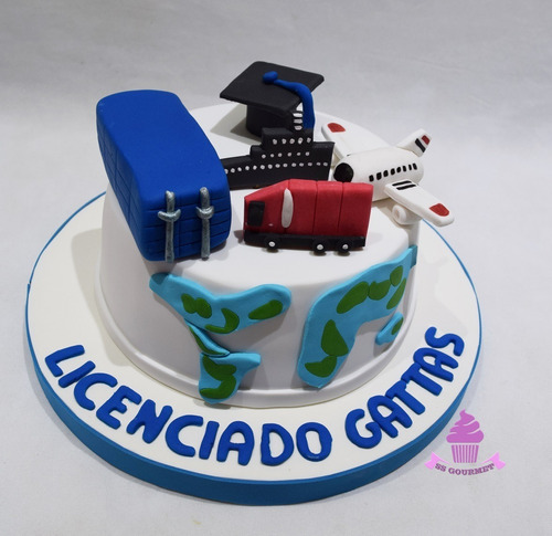 Torta Licenciado Comercio Internacional Exterior Graduado