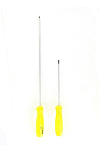 Juego 2 Desarmador Plano Cabinet 3/16'' Corto Y Largo Urrea®