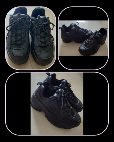Zapatos Talla 38 Negros Para Dama 